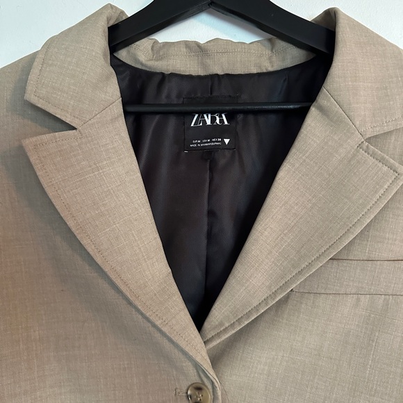 Cropped blazer - Picture 2 of 5